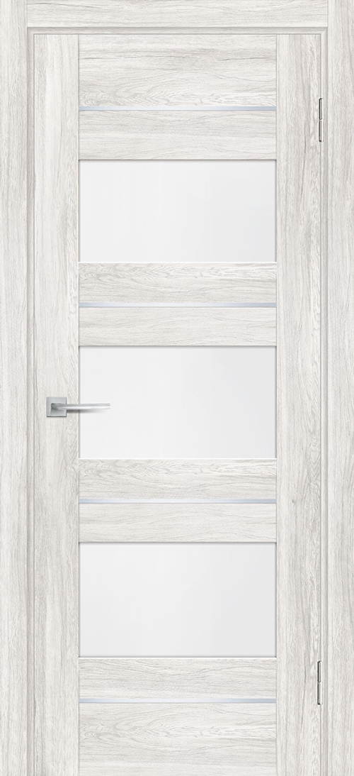 Дверь PSL-11 / Цвет Сан-ремо крем / белый сатинат / Двери PROFILO PORTE