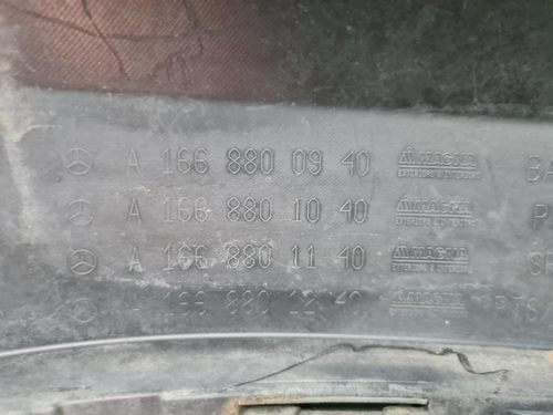 Бампер передний Mercedes ML W166 (2011-2015)