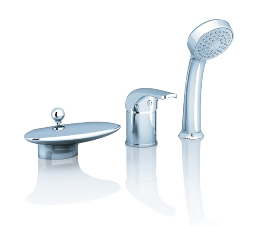 Смеситель на борт ванны каскадный  Ravak Rosa RS 025.00