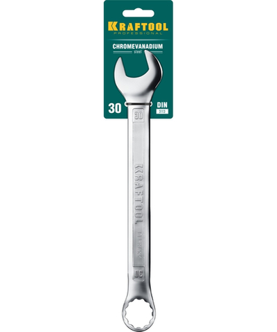 KRAFTOOL 30 мм, комбинированный гаечный ключ (27079-30)
