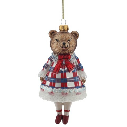 GAEM Украшение новогоднее "Медведь", L7 W7 H16,5 см