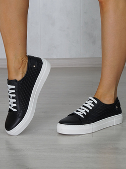 Кеды женские летние натуральная кожа