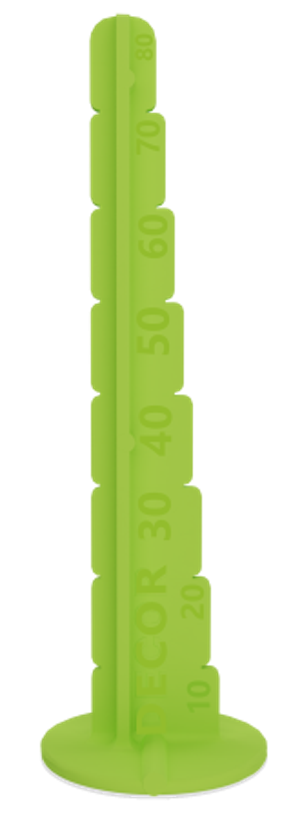 Маяк для наливного пола h-80мм, 50 шт/пакет DECOR 300-050