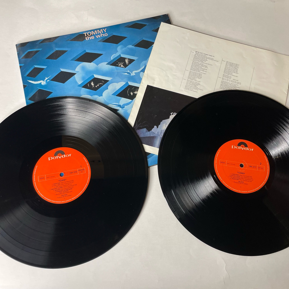 Винтажная виниловая пластинка LP The Who Tommy (Германия 1974)
