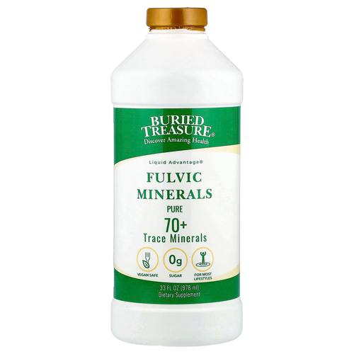 Buried Treasure, Liquid Nutrients, чистые коллоидные минералы, 946 мл (32 жидких унции)