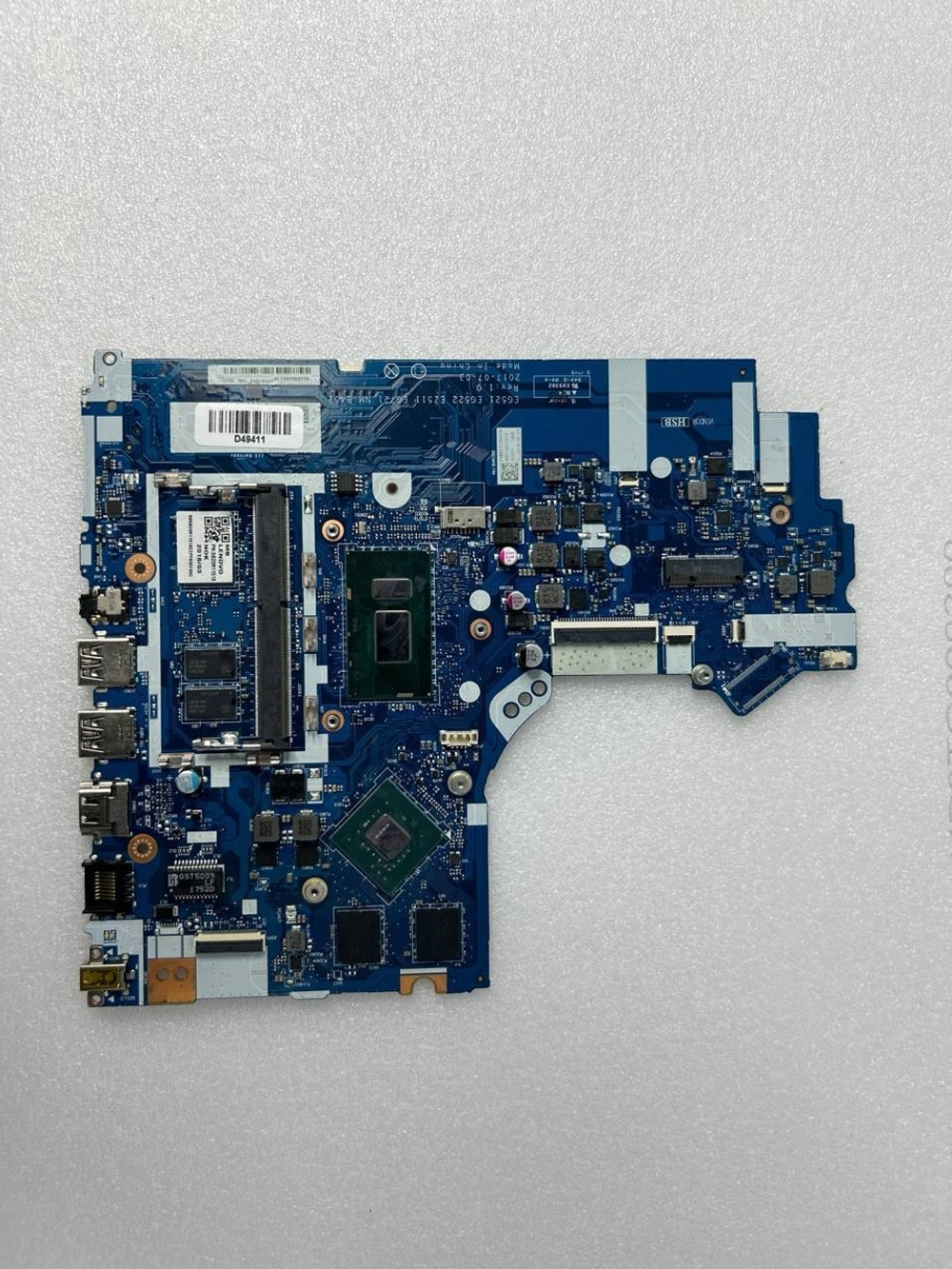Материнская плата для ноутбука Lenovo ideapad 520-15IKB NM-B45 Intel core I3-8130U 2G 4G NOK (5B20R11518), оригинал