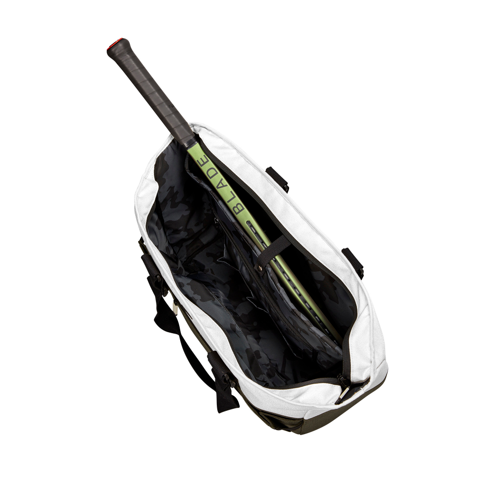 Сумка теннисная Wilson Womens Tote Bag - black/forest green/cream