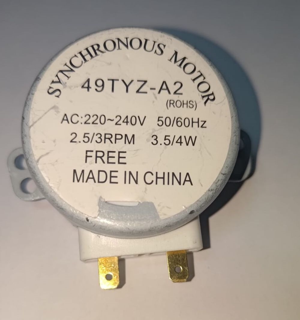 Мотор (двигатель) вращения поддона микроволновки Bosch (Бош) / Siemens (Сименс) - 489688