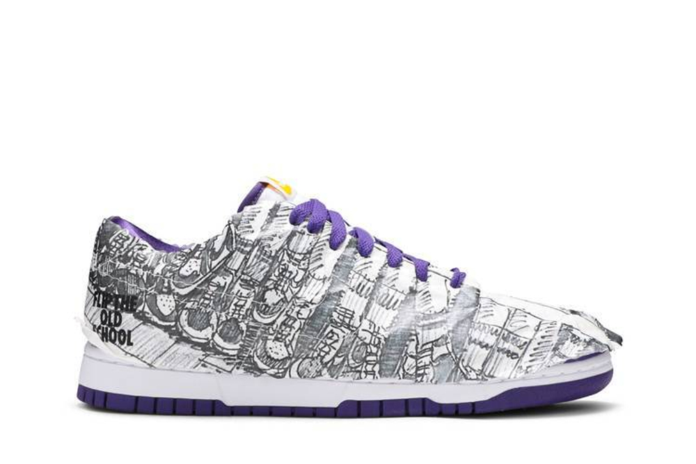 Кроссовки Nike Dunk Low "Flip The Old School" (Женская размерная сетка)