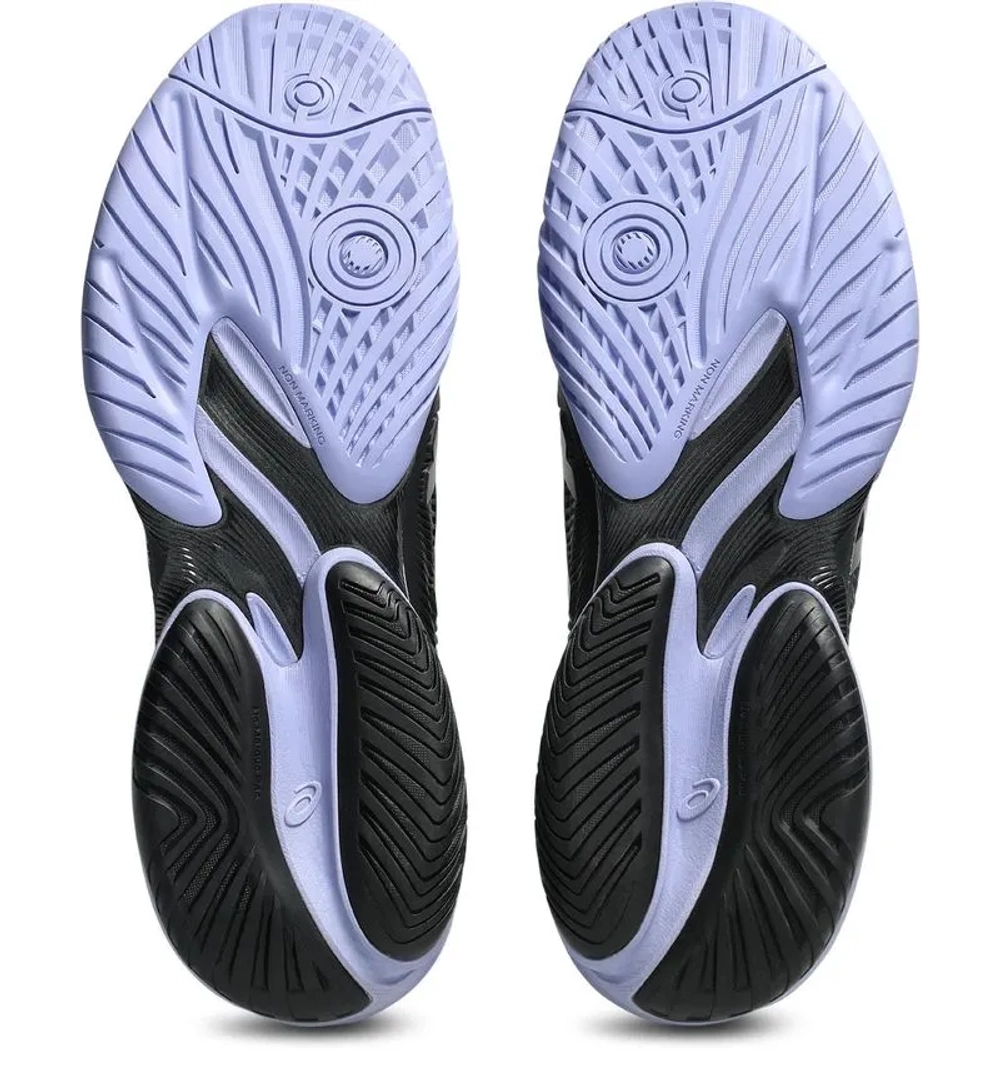 Мужские кроссовки теннисные Asics Court FF 3 Night Energy - graphite grey/pure silver