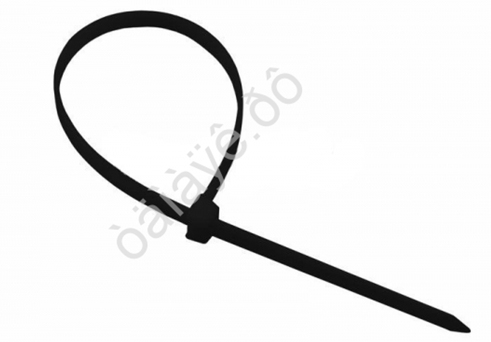 Хомут пластиковый 2,5*100 черный REXANT а070101