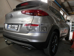Фаркоп оцинкованный Galia H103C для Hyundai Tucson 2018-(паспорт и сертификат в комплекте)(без электрики)