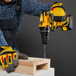 Дрель-шуруповерт аккумуляторная CDL-12-01CB, Li-Ion, 12 В, 1 акк. Denzel