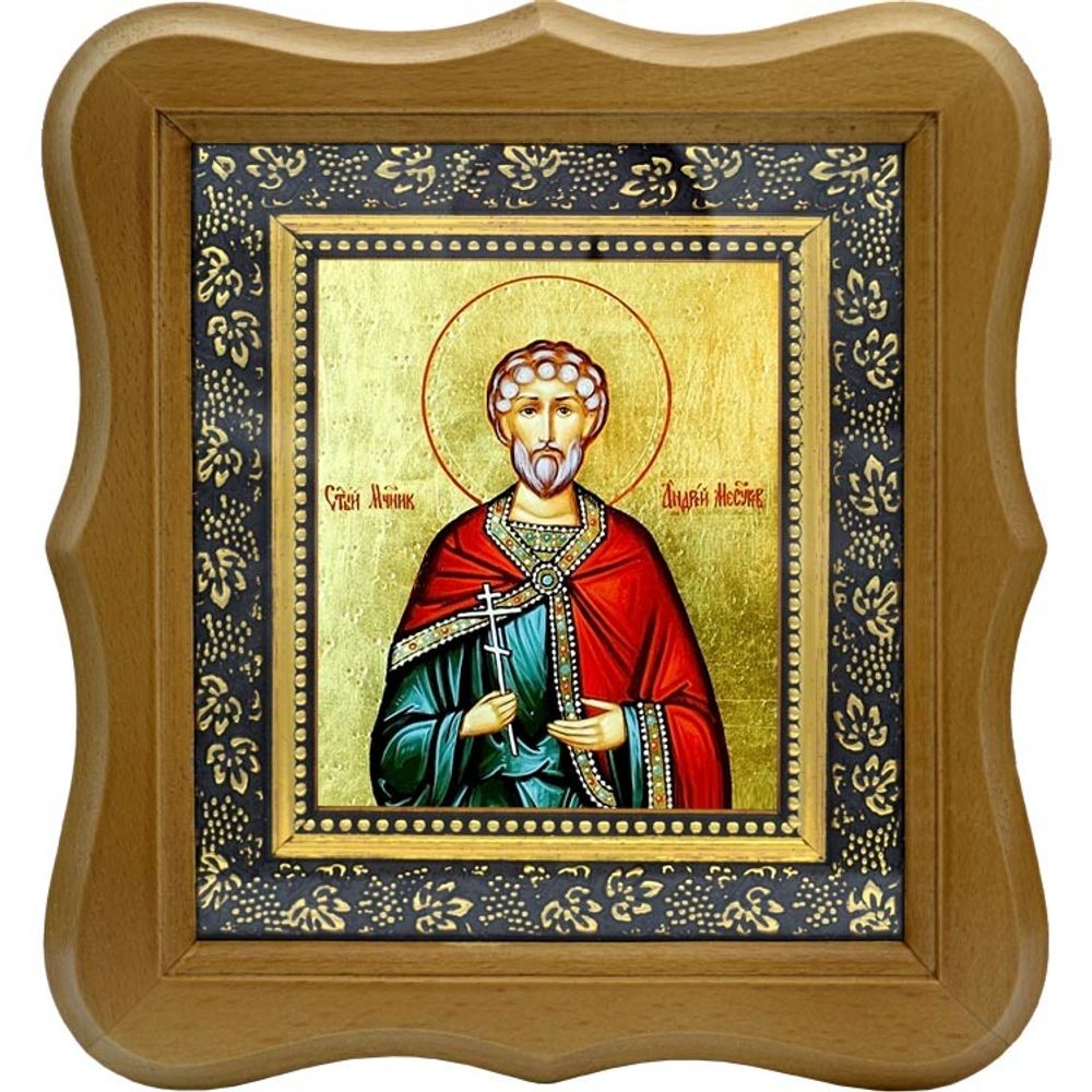 Андрей Месукевийский Грузинский мученик. Икона на холсте.