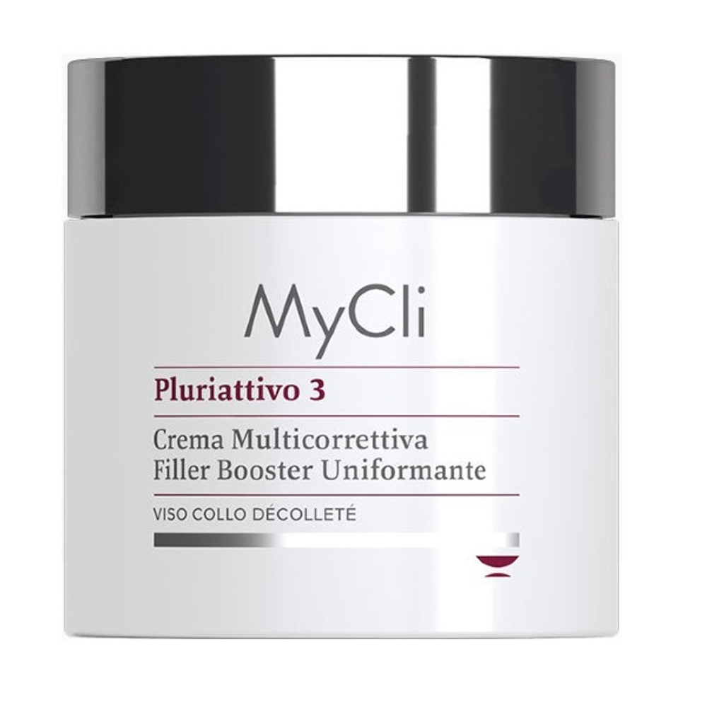 Антивозрастной крем-филлер для лица, шеи и зоны декольте MyCli Plurattivo 3 Multi-Сorrective Filler Booster Cream 100мл