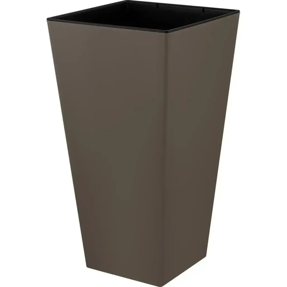 Горшок для цветов InGreen London CUBE 300х564мм 34л c дренаж. вставкой французский пла