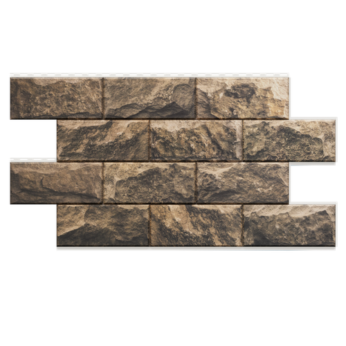 Термосайдинг Доломит Дагестанский камень 20 мм Радонит