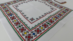 Салфетка с чувашской вышивкой