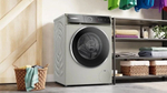 Стиральная машина BOSCH WGB2560XME Serie 8, серебристая