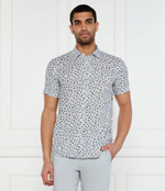 Льняная рубашка C-ROAN-ken-SH-C1-251 BOSS BLACK - темно-синий(50539565)