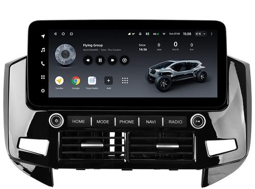 Магнитола для Mitsubishi Pajero 4 2006-2022 (без штатной КЗВ) - Teyes LUX ONE ROUND монитор 12.3", Android 10, Быстрая, CarPlay, 4G SIM-слот