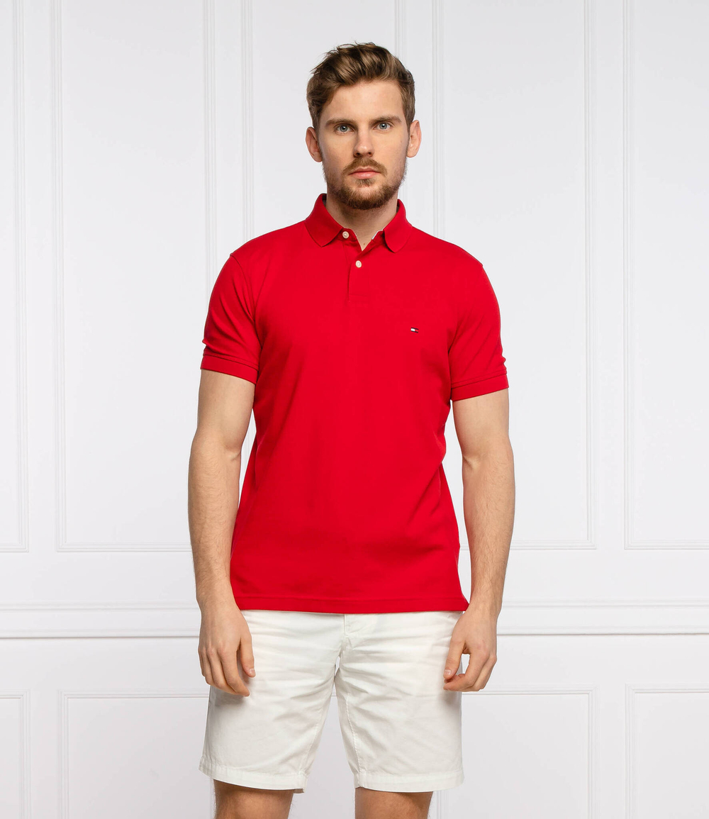 Поло 1985 Tommy Hilfiger - красный(MW0MW17770)