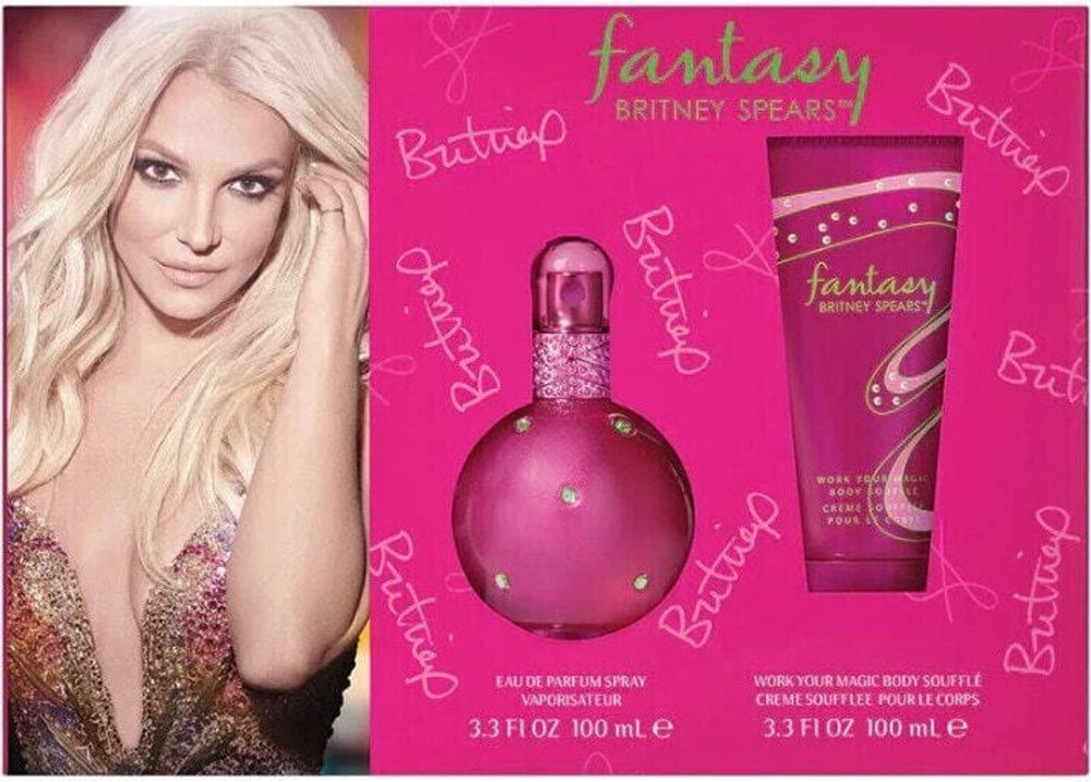 Фантастика EDP Britney Spears с шампунем для душа 100 мл