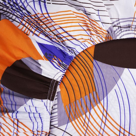 Простыня на резинке Алина, 200x200х30, полисатин DOMTEKC