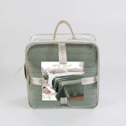 Плед 220х240 Sofi De MarkO Либерти зеленый