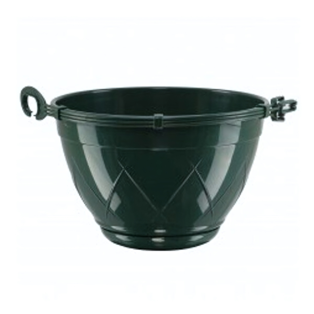 ГОРШОК "ЛИЛИЯ ПОДВЕСНАЯ" 2,5л ЗЕЛЕНЫЙ