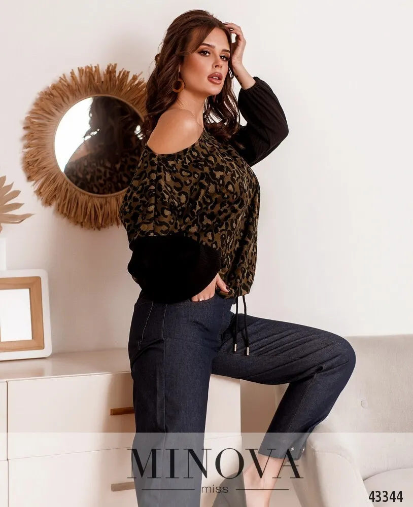 Кофточка 4133-коричневый Minova