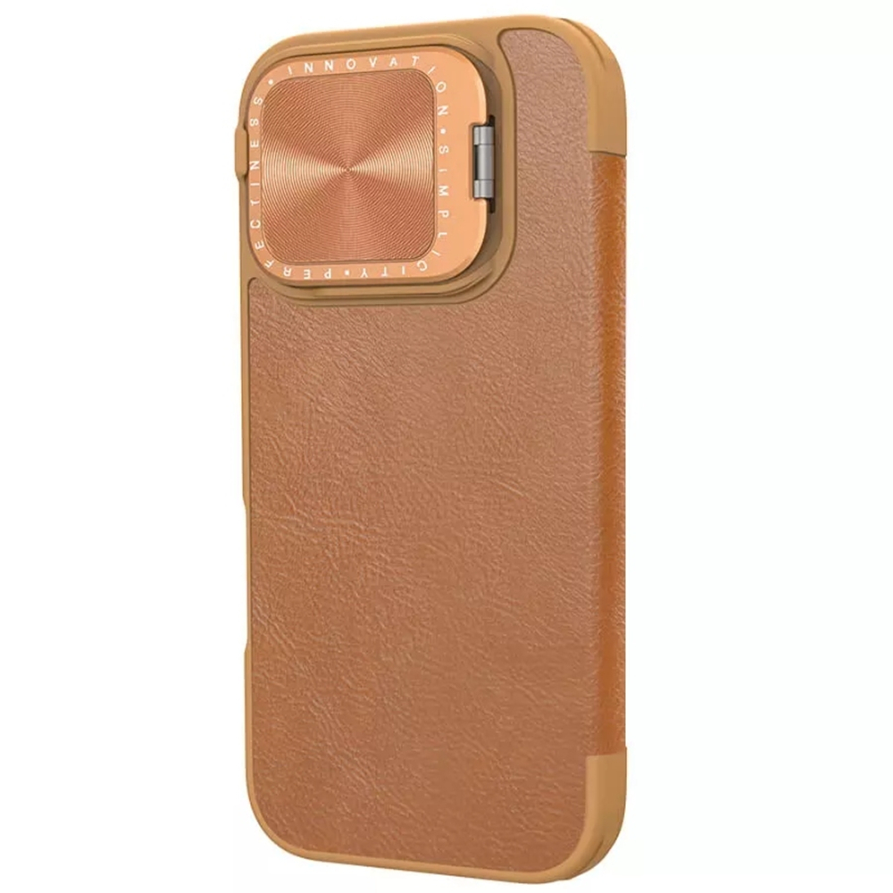 Чехол-книжка Nillkin Leather Qin PROP для iPhone 16 Pro Max