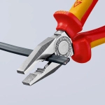 Плоскогубцы комбинированные хромированные 200 мм Knipex 03 06 200