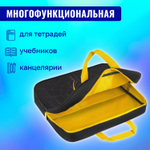 Папка на молнии с ручками BRAUBERG А4 1 отделение полиэстер 80 мм "Venomous spider" (2 штуки в упаковке)