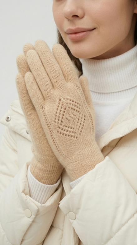 Перчатки ПЧ029-08 бежевые