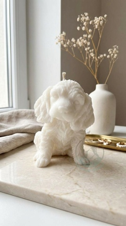 Свеча "Кокер-спаниель"