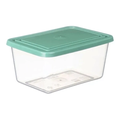 Емкость для продуктов прямоугольная 2л Фисташковый 205x150x100 мм