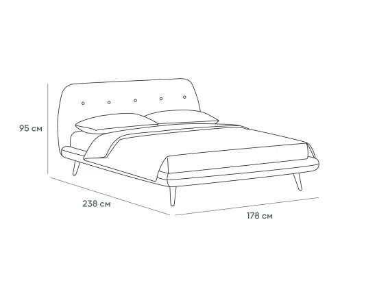 Кровать Loa 951908