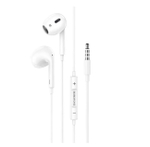 Наушники AUX разъём 3.5мм с МК длина 1.2м Borofone BM71 (White)