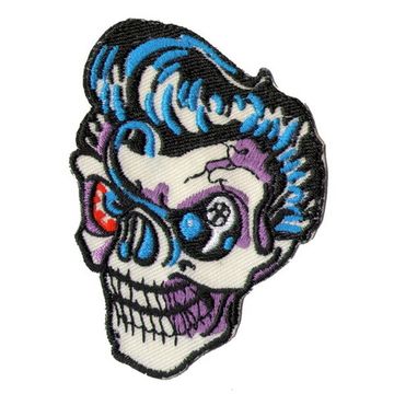 Нашивка Череп стиляга