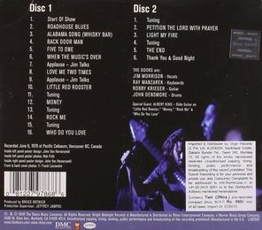 The Doors / Live In Vancouver 1970 (2CD)