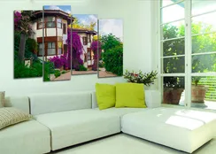 Модульная картина "Загородная вилла"