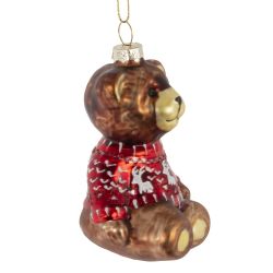 GAEM Украшение новогоднее "Мишка", L6 W5,5 H10 см