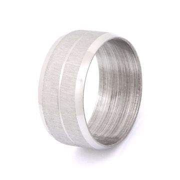 Кольцо стальное (134) "Нарезка"