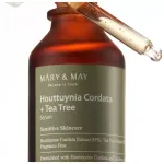 Успокаивающая ампула-сыворотка с хауттюйнией и чайным деревом MARY & MAY Houttuynia Cordata + Tea Tree Serum