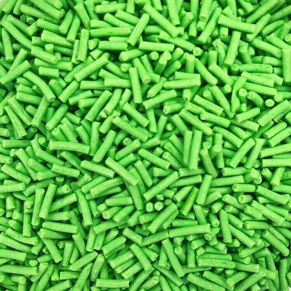 Посыпка вермишель зеленая 100 гр