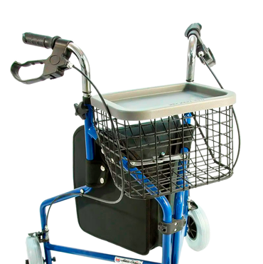 Пластиковый столик на корзине