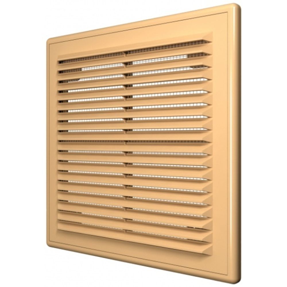 Решетка вентиляционная вытяжная АБС 183*253, бежевая, 1825Р беж