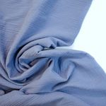 Муслин двухслойный «Пепельно-голубой»