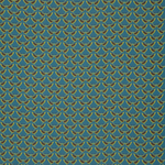 Шёлково-вискозная ткань "Цапли" на оттенке голубого (114 г/м2)